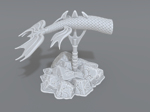 mermaid tail Modello di stampa 3D