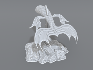 mermaid tail Modello di stampa 3D
