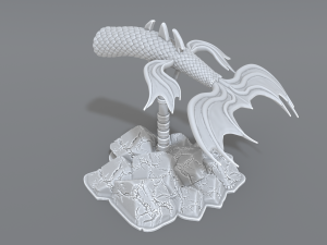 mermaid tail Modello di stampa 3D