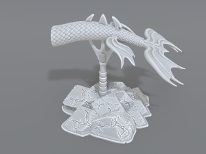 mermaid tail Modello di stampa 3D