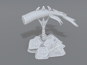 mermaid tail Modello di stampa 3D