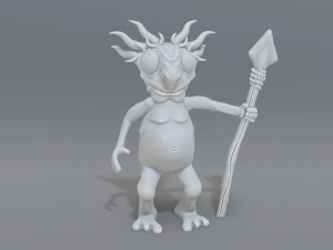 Goblin 3D Print Model
