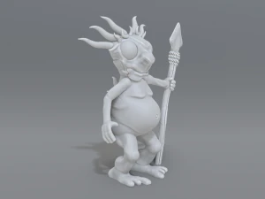Goblin 3D Print Model
