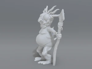 Goblin 3D Print Model