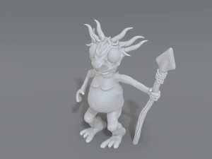 Goblin 3D Print Model