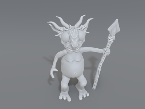 Goblin Model Cetak 3D