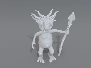 Goblin 3D Print Model