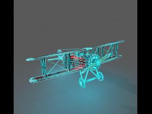 e1 plane Modèle 3D