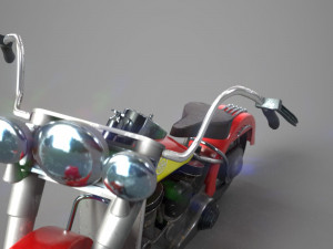 harley-davidson bike vintage Modelo 3D