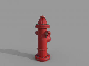 fire hydrant 3D 模型