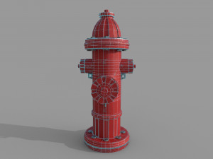 fire hydrant 3D 模型