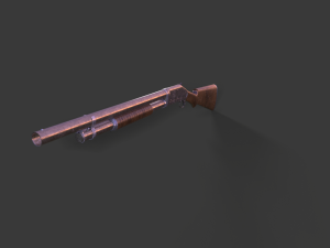 winchester from 1987 3D 모델