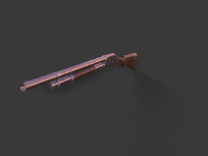 Winchester uit 1987 3D Model