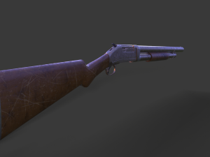 winchester from 1987 Modello 3D