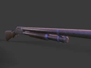 winchester from 1987 Modello 3D