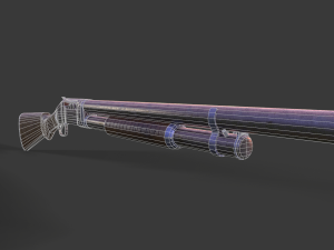 winchester from 1987 Modello 3D
