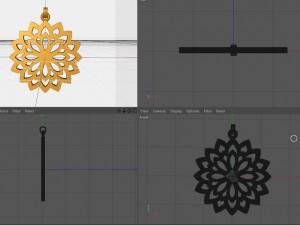 01 pendant 3d print model 3D 打印模型