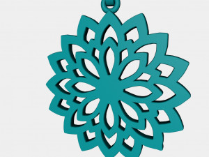 01 pendant 3d print model 3D 打印模型