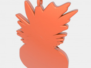 pineapple pendant 3d printed model 3D-printmodel