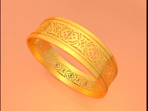обручка золота ktwr02 3D Принт Модель