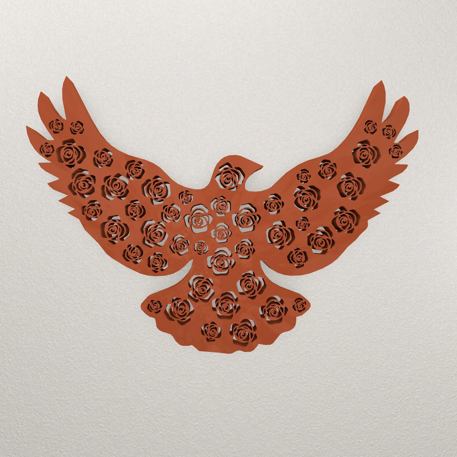 KUŞ DUVAR DEKORASYONU WARAJ54 3D Baskı Modeli .c4d .max .obj .3ds .fbx .stl .blend 