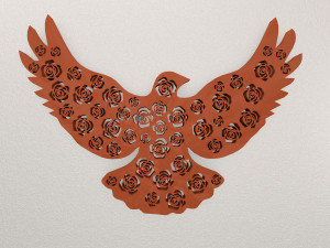 BIRD WALL DECORATION WARAJ54 3D 프린트 모델