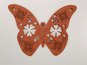 Butterfly WALL DECORATION WARAJ57 Modèles 3D en vedette