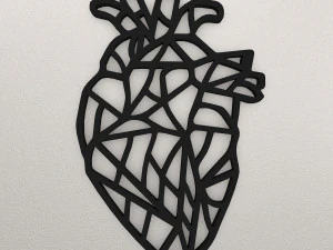 दिल की दीवार की सजावट WARAJ13 3D प्रिंट मॉडल