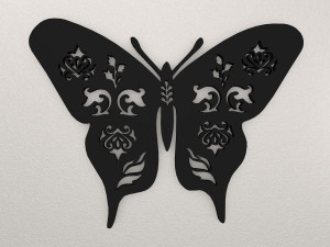 Butterfly Wall Decoration WARAJ16 Model do druku 3D