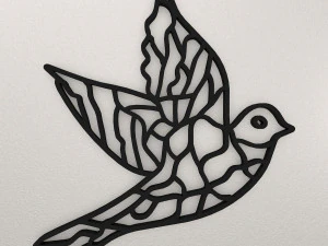 Butterfly Wall Decoration WARAJ26 3D Print Model