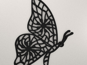 Butterfly Wall Decoration WARAJ27 3D 프린트 모델