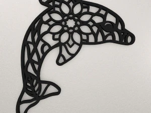 Fish Wall Decoration WARAJ30 3D Print Model