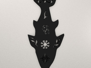 Fish Wall Decoration WARAJ31 Modelo de Impressão 3D