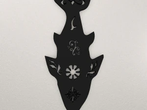 Fish Wall Decoration WARAJ31 3D Print Model