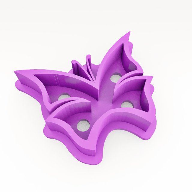 Cookie Cutter CCSP14 3D-printmodel .c4d .max .obj .3ds .fbx .stl .blend 