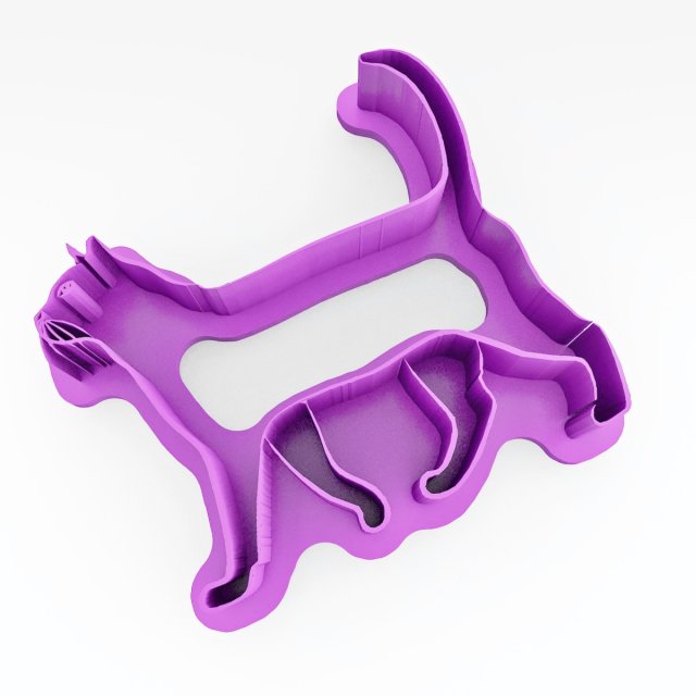 Cookie Cutter CCSP17 Modello di stampa 3D .c4d .max .obj .3ds .fbx .stl .blend
