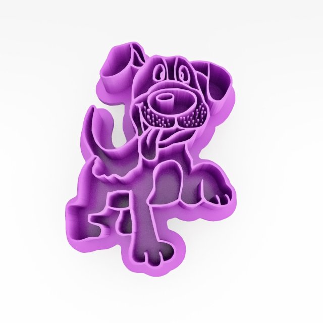 Cookie Cutter CCSP35 3D Print Model .c4d .max .obj .3ds .fbx .stl .blend