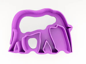 Cortador de galletas CCSP40 Modelo de impresión 3D