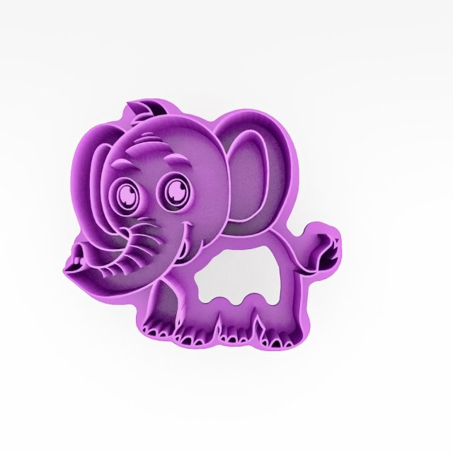 Cookie Cutter CCSP42 3D Print Model .c4d .max .obj .3ds .fbx .stl .blend 