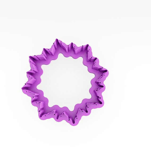 Cookie Cutter CCSP48 3D Print Model .c4d .max .obj .3ds .fbx .stl .blend 