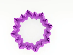 Cortador de galletas CCSP48 Modelo de impresión 3D