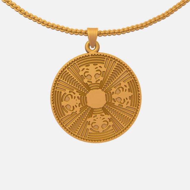 Pandora Necklace Pendant PNPJSP1 3D
