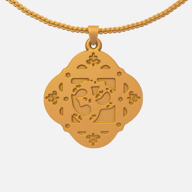 Pandora Necklace Pendant PNPJSP40 3D-Druckmodell .c4d .max .obj .3ds .fbx .stl .blend 