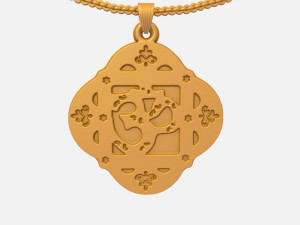 Pandora Necklace Pendant PNPJSP40 3D Print Model