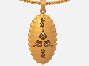 Pandora Collar Colgante PNPJSP110 Modelo de impresión 3D