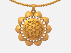 Pandora Collar Colgante PNPJSP155 Modelo de impresión 3D