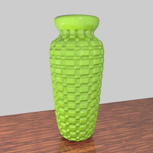 Vase VDRAJ3 3D Baskı Modeli .c4d .max .obj .3ds .fbx .stl .blend 