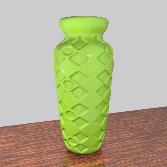 Vase VDRAJ5 3D 打印模型 .c4d .max .obj .3ds .fbx .stl .blend 