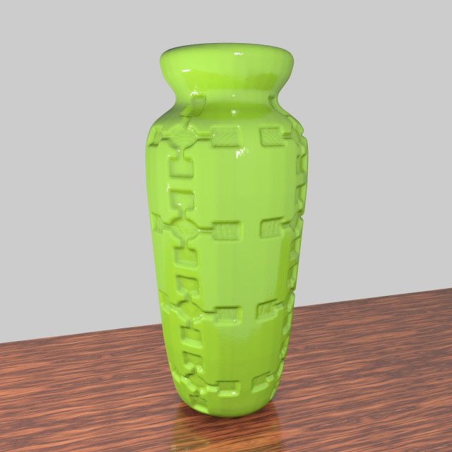 Vase VDRAJ6 Model do druku 3D .c4d .max .obj .3ds .fbx .stl .blend 