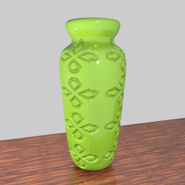 Vase VDRAJ24 Modèles 3D en vedette .c4d .max .obj .3ds .fbx .stl .blend 